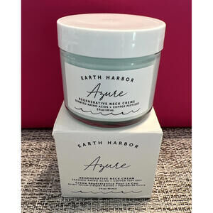 Earth Harbor Azure Regenerative Neck Cream NIB 2oz￼ / 60 Ml  D
